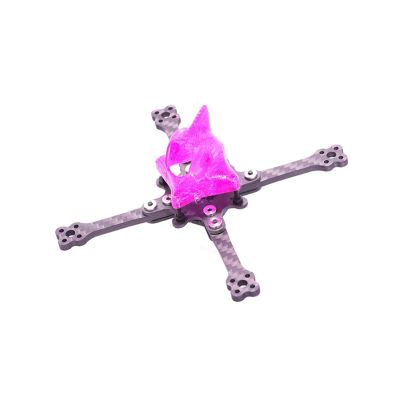 2inch 3inch 3.5inch Frame with 3D TPU Printed Camera Mount Suit for 1103 1104 1105 1106 1204 Motor Long Range FPV Frame RC Drone distintivo(2inch Purple)