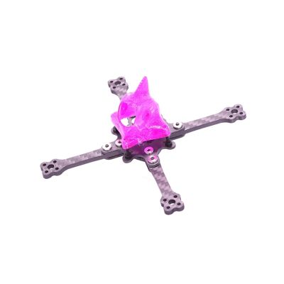 2inch 3inch 3.5inch Frame with 3D TPU Printed Camera Mount Suit for 1103 1104 1105 1106 1204 Motor Long Range FPV Frame RC Drone distintivo(3inch Purple)