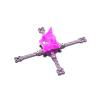 2inch 3inch 3.5inch Frame with 3D TPU Printed Camera Mount Suit for 1103 1104 1105 1106 1204 Motor Long Range FPV Frame RC Drone distintivo(3inch Purple) view 1