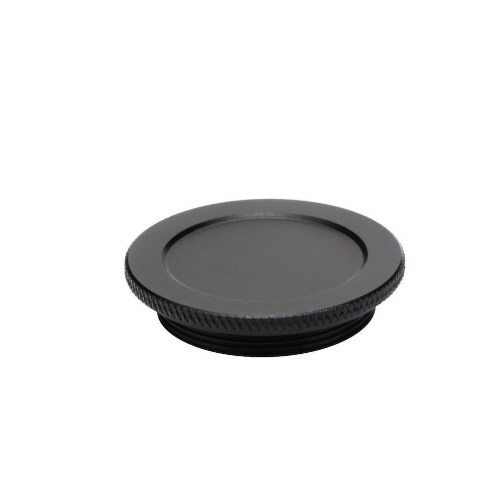 Aluminum Alloy Metal Dust Cover Caps for C Mount CCTV Camera Body Cap Male Thread(Black)