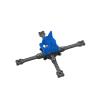 2inch 3inch 3.5inch Frame with 3D TPU Printed Camera Mount Suit for 1103 1104 1105 1106 1204 Motor Long Range FPV Frame RC Drone distintivo(3inch Blue) view 1