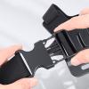 Akozon Cameras Chest Harness Set Length Adjustable Breathable Elastic 5 in 1 Smartphone Chest Mount for Sports view 3