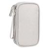 BESPORTBLE Portable Travel Cable Organizer Pouch Electronics Storage Case for Cord Chargers Earphones USB Hard Drive Protection Grey view 1