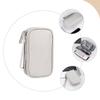 BESPORTBLE Portable Travel Cable Organizer Pouch Electronics Storage Case for Cord Chargers Earphones USB Hard Drive Protection Grey view 4