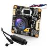 BQHHWTZ IP Camera Module 3MP 25FPS Mini Network Camera Board POE48V Wide Angle 1mm 146 Degree M12 Lens HD Security Webcam view 2
