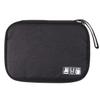 SEWACC Multi-function Digital Storage Bag Large Capacity Portable Organizer for USB Cables Earphones Power Banks Travel Pouch Easy Access Black view 1