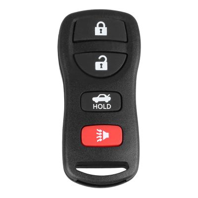Car Remote Control Key Durable Plastic 4 Buttons Keyless Entry Remote Flip Key for Vehicle Access Replacement Easy Installation Lightweight Compact Design 7x3x1cm