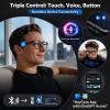 AI Smart Glasses with Camera and Audio, 8MP HD Camera Glasses for Men Women with Voice Assistant, 1080P Recording Sunglasses with Real-Time Translation, Open-Ear Audio for Vlogging, Travel, Business view 3
