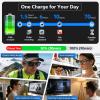 AI Smart Glasses with Camera and Audio, 8MP HD Camera Glasses for Men Women with Voice Assistant, 1080P Recording Sunglasses with Real-Time Translation, Open-Ear Audio for Vlogging, Travel, Business view 4