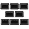 SEWACC 8pcs Black Plastic Speaker Handles Lightweight Replacement for Outdoor Speaker Cabinets Guitar Amplifier Side Grips Easy to Install and Space-Saving view 1