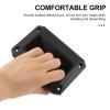 SEWACC 8pcs Black Plastic Speaker Handles Lightweight Replacement for Outdoor Speaker Cabinets Guitar Amplifier Side Grips Easy to Install and Space-Saving view 3