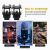 VALICLUD 2 Sets 3-Way Hot Shoe Mount Adapter with Dual Screws Camera Accessory for External Light Microphone Versatile Compatible with DSLR Video Photography and Mobile Recording view 2
