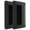 SEWACC 2pcs Plastic Side Speaker Handles Replacement Kit for Speaker Cabinets and Transport Cases Wear-Resistant Mounts for Safe Transport and Easy Installation in DJ and Audio Equipment view 1