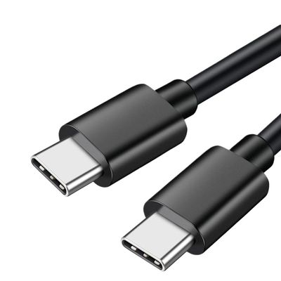VCALDGFZ USB 3.2 Gen2 Data Transfer Type C to Type C SSD Hard Disk Cable 3A 60W QC 3.0 Fast charg*/ing(0.2m)