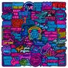 50Pcs Neon Motivational Inspirational Stickers Vinyl Waterproof Positive Affirmation Sticker Packs,Teacher Classroom Prizes for Reward,for Water Bottles,Laptop,Journal,Guitar,Phone etc(Neon LiZhi) view 1