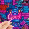 50Pcs Neon Motivational Inspirational Stickers Vinyl Waterproof Positive Affirmation Sticker Packs,Teacher Classroom Prizes for Reward,for Water Bottles,Laptop,Journal,Guitar,Phone etc(Neon LiZhi) view 3