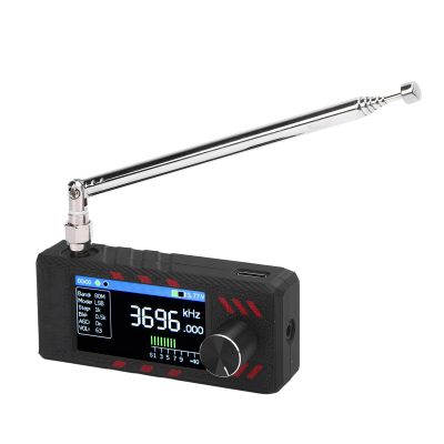 Garosa Mini Radio 1.9 Inch Color Screen Full Band with FM AM LSB USB Modes for Shortwave HF VHF Listening and Portable Travel Use