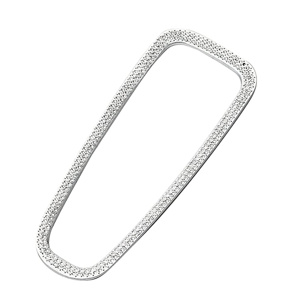 Car Boutique Pendant Interior Bling Accessories Rhinestone Decals AC Knob Cover Fit for Volvo XC60 XC40 S60 V60 XC90 S90 (Electronic Gear Trim Frame)