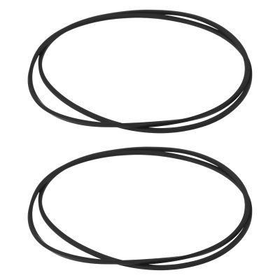 AS Axis Spindleon 2Pcs Cassette Recorder Square Drive Belt 406x1.2mm for VCR DVD Cassette