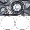 AS Axis Spindleon 2Pcs Cassette Recorder Square Drive Belt 406x1.2mm for VCR DVD Cassette view 3