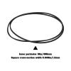 AS Axis Spindleon 2Pcs Cassette Recorder Square Drive Belt 406x1.2mm for VCR DVD Cassette view 4