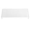 Acrylic Monitor Riser Stand, Computer Monitor Stand with 3.5 Inch Height, Ergonomic Laptop Desk Stand for Improved Posture, Space Saving Acrylic Stand for Monitor TV Printer up to (Transparent) view 2