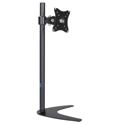 14-27 Inch Height Adjustable Metal Base Stand Monitor Desktop Single Screen Stand Computer PC Arm