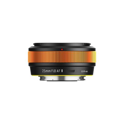 Camera Lens, 25mm F1.8 AF APS-C Large Aperture Prime Camera Portrait Lenses,Compatible for Sony E Fuji FX30 Nikon Z ZVE-10 A5000 A5100(Red,Z)