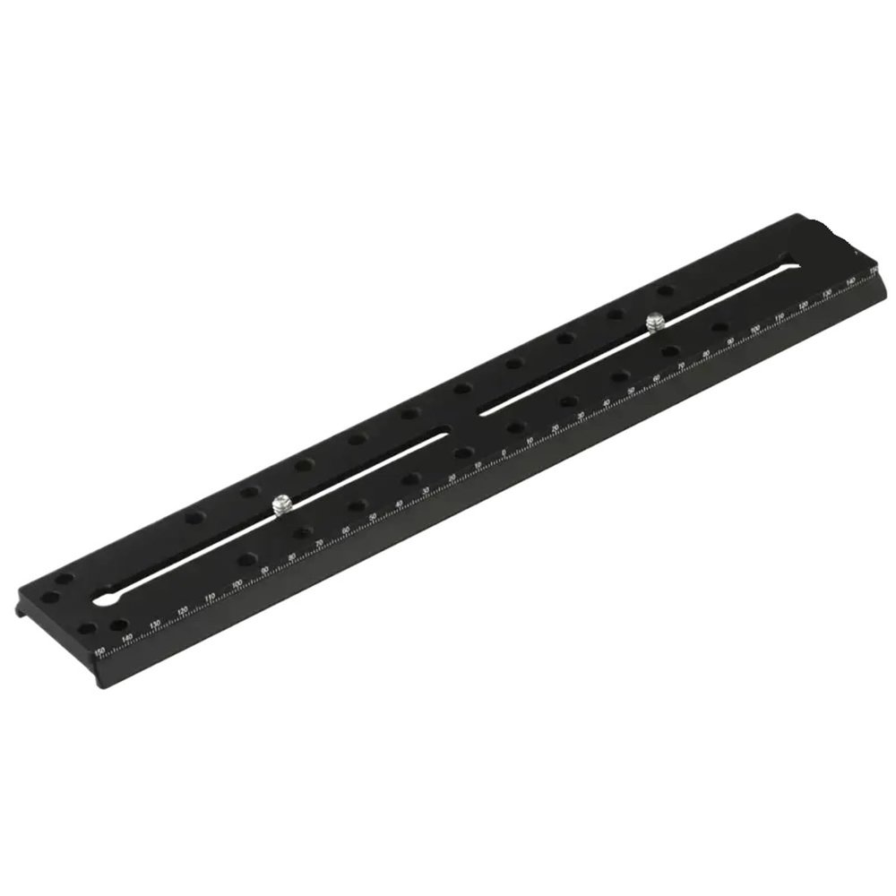 300mm Long Sliding Quick Release Plate for Manfrotto Rapid Connect Clamp Head Tripod Ball Heads Excellent
