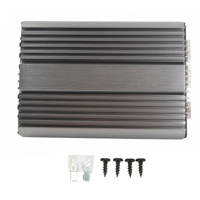 Car Audio Amplifier 6800W High Power Metal Car Stereo Amplifier with Clear Sound Frequency and Loud Volume for Vehicles Universal Fitment Durable and Weatherproof Design