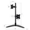 14-27 Inch Monitor Desk Stand Arm 360 Degree Monitors Swivel Computer Screen Adjustable Stand view 2