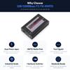 BUELEC 100/1000Base-T1-TX-HMTD Automotive Ethernet Media Converter - 100/1000BASE-T1 to TX Adapter, Marvell 88Q2112 & Realtek RTL8211FI Phy, HMTD Connector, Industrial Grade Type-C/DC Power view 3