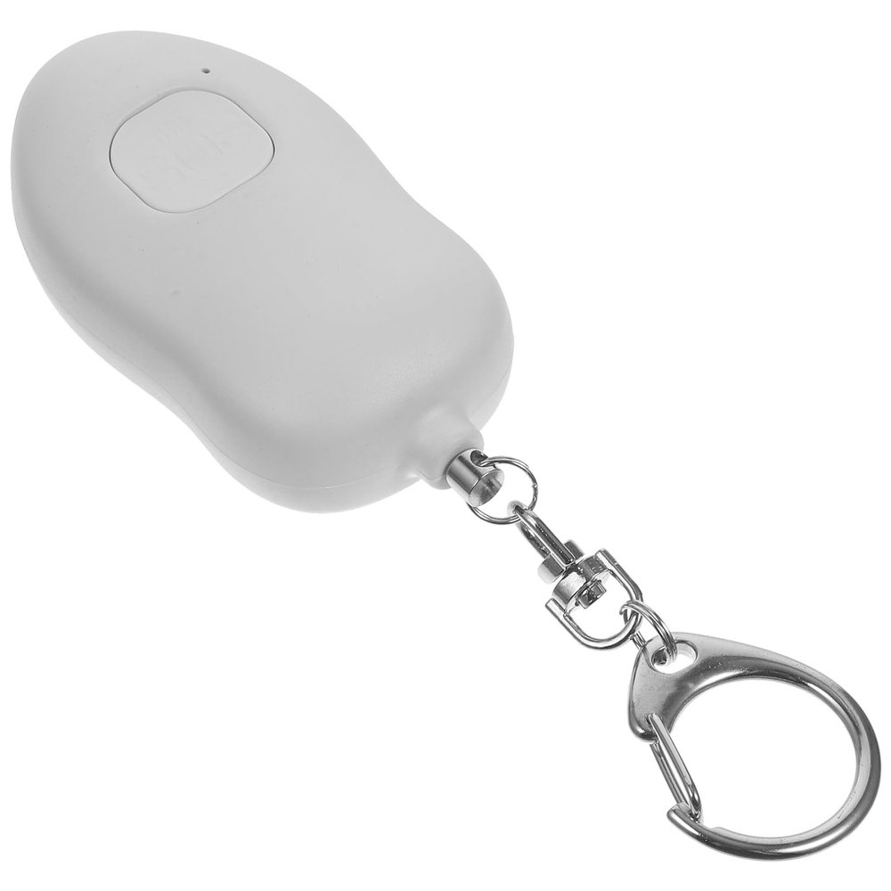 Mikinona Personal Safety Alarm LED Flashlight with Loud Sound Emergency Siren for Women Elderly Mini Portable Anti-Attack Security Pendant for Handbags Backpacks