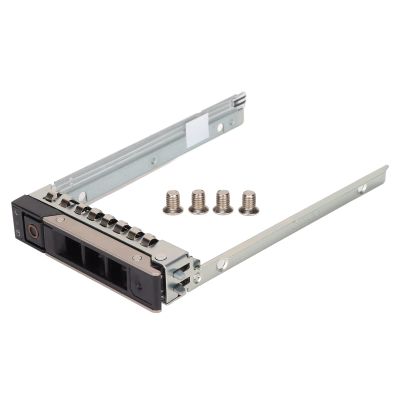 2.5in HDD Tray for R740, SAS SATA Hard Drive Carrier, Metal Computer Hard Drive Tray with 4 Screws, Compatible with R740XD R940 R640 R540 R440 R240 T440 T640 14G Servers