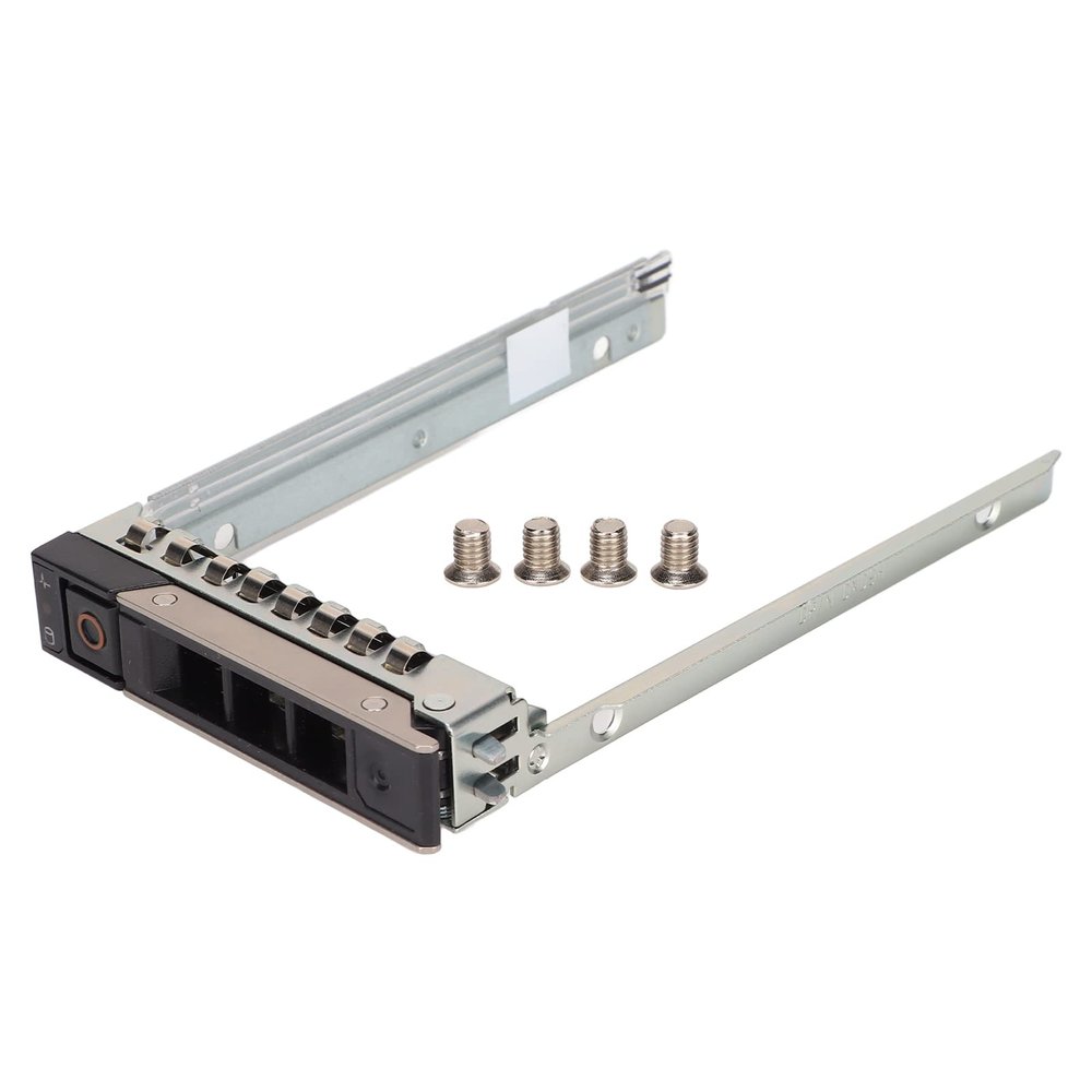 2.5in HDD Tray for R740, SAS SATA Hard Drive Carrier, Metal Computer Hard Drive Tray with 4 Screws, Compatible with R740XD R940 R640 R540 R440 R240 T440 T640 14G Servers