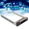 2.5in HDD Tray for R740, SAS SATA Hard Drive Carrier, Metal Computer Hard Drive Tray with 4 Screws, Compatible with R740XD R940 R640 R540 R440 R240 T440 T640 14G Servers view 4