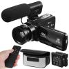 Kisangel Touchscreen Digital Vlogging Camera Portable Lightweight Video Recorder Performance for Outdoor Filming and Travel view 1