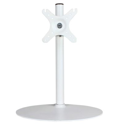 14"-32" Height Adjustable Metal Base Tilt Monitor Desk Arm Stand Single Screen Swivel Computer Stand(D)
