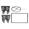 2 DIN Car Stereo Radio Fascia Dash Panel Trim for Daily 2006-2014, CD DVD Dash Kit Replacement - ABS Plastic view 4