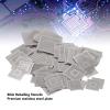 WALFRONT 144 Pcs BGA Reballing Stencils Premium Stainless Steel Universal Reballing Rework Templates for Laptop Desktop Motherboard Graphics Card view 4