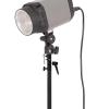Kisangel H-Shaped Aluminum Alloy Light Stand Adapter with Dual Flash Mount Swivel Umbrella Clamp for Off-Camera Tripod and Photography Umbrella Portable Bracket for Studio and Outdoor Use view 3
