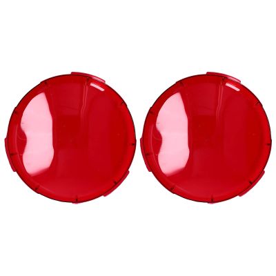Mtlavishness Pool Lens Cover Red Transparent Plastic Underwater Light Lens Covers for Spa Lights 19cm Diameter Easy to Install Durable Replacement