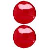 Mtlavishness Pool Lens Cover Red Transparent Plastic Underwater Light Lens Covers for Spa Lights 19cm Diameter Easy to Install Durable Replacement view 2