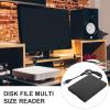 Kisangel Portable USB Floppy Disk Drive External Floppy Disk Reader Compact Lightweight Design Plug and Play Compatible with Laptop Desktop PC for Portable File Transfer view 3