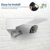 Kisangel Outdoor Security Camera Cover Plastic Protector Rainshade Shield for Home Surveillance Easy to Install Sun and Dust Resistant view 3