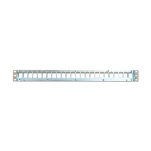 AX104563 Shielded Patch Panel, 24-Port, 1U, Titanium