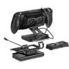 Detachable Magnetic Dual Cooling Fan Dock & Stand for ROG Xbox Ally X/Ally X/Ally/Switch2/Steam Deck/Legion Go/Go S/MSI Claw, USB A Gaming Hub, HDMI 4K, PD100 Charging view 1