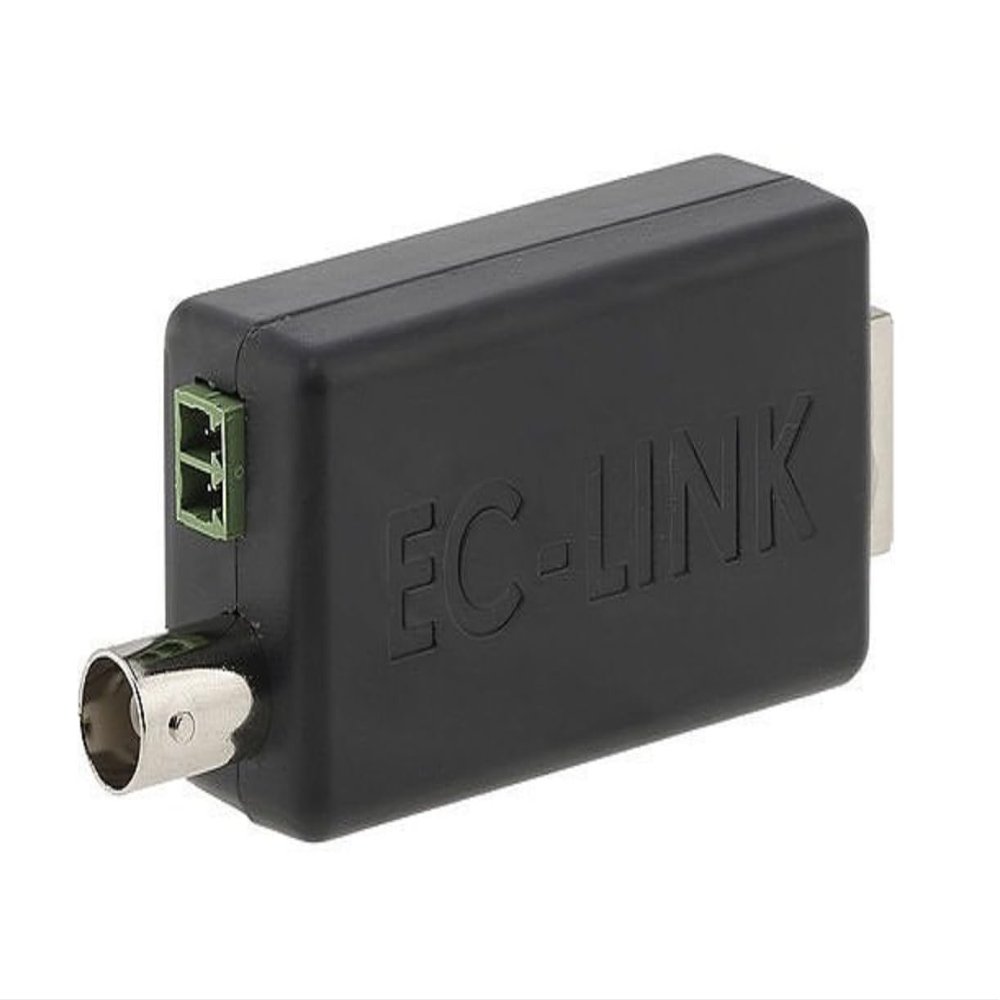 NVT Phybridge EC-Link PoE Network Extender, CLEER Series, Black, 12.5 Mbps, Single Port, Plastic