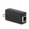 NVT Phybridge EC-Link PoE Network Extender, CLEER Series, Black, 12.5 Mbps, Single Port, Plastic view 2