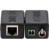 NVT Phybridge EC-Link PoE Network Extender, CLEER Series, Black, 12.5 Mbps, Single Port, Plastic view 3